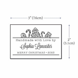 Cotton Holiday Treats (2"x3" Cotton - 12 labels/set)