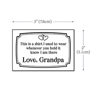 Cotton Frame Quote (2"x3" Cotton - 12 labels/set)