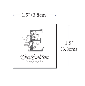 Cotton Floral Letter (1.5"x1.5"-Cotton)