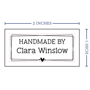 Framed with Love (2"x1"-Cotton)