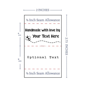 Satin Bumble Bee Large Satin - 2" wide Ribbon sg08 Personalized labels fold over