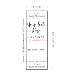 Satin Square Signature - Satin - 1" wide