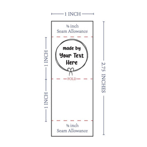 Satin Circle Bow - Satin - 1" wide