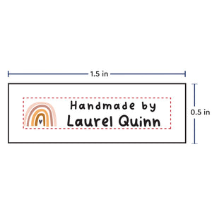 Tiny Rainbow (0.5"x1.5"-Cotton)