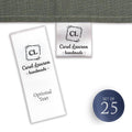 Monogram Satin Labels (1.5" wide - Satin)