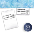 Rose Satin Labels (2" wide - Satin)