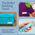 Tiny Text Labels (0.5"x1.5"-Cotton)