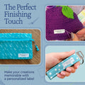 Two Line Tiny Labels (0.5"x1.5"-Cotton)