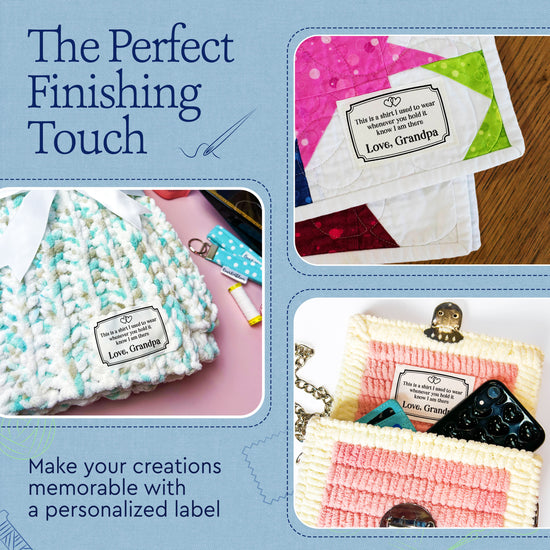 Frame Quote (2"x3" Cotton - 12 labels/set)
