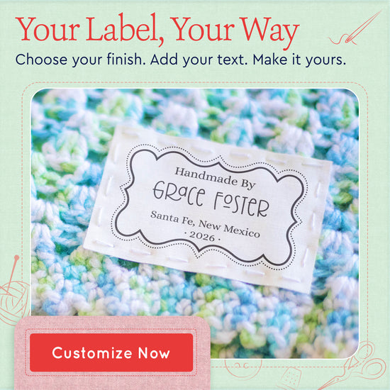 Swirl Border (2"x3"-Cotton)