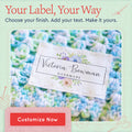 Watercolor Flowers (2"x3"-Cotton)