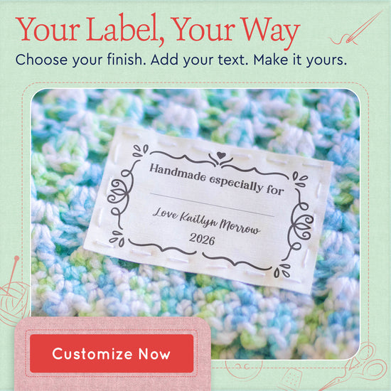 Swirl Accent Border with Fill in Blanks (2"x3" Cotton - 12 labels/set)