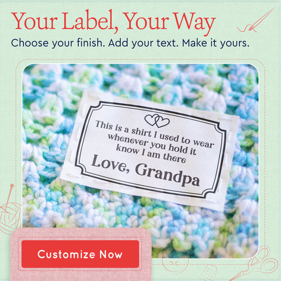 Frame Quote (2"x3" Cotton - 12 labels/set)