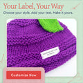 Two Line Tiny Labels (0.5"x1.5"-Cotton)