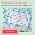 Swirl Accent Border (2"x3" Cotton - 12 labels/set)