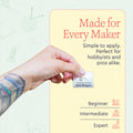 Sewing Icons Satin Label Set (1.5" wide - Satin)