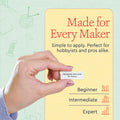 Two Line Tiny Labels (0.5"x1.5"-Cotton)