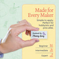 Butterfly Labels (2"x1"-Cotton)