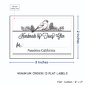 PPLR_HIDDEN_PRODUCT Winter Birds with Fill in Blanks (2"x3" Cotton - 12 labels/set)