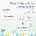 Tiny Text Labels (0.5"x1.5"-Cotton)