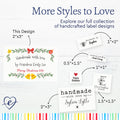 Holiday Bells (2"x3" Cotton - 12 labels/set)