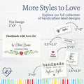 Festive Floral with Fill in Blanks (2"x3" Cotton - 12 labels/set)
