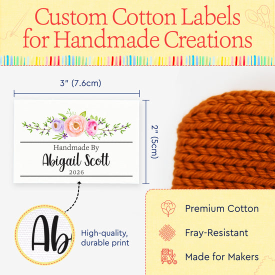 Floral Swag (2"x3"-Cotton)