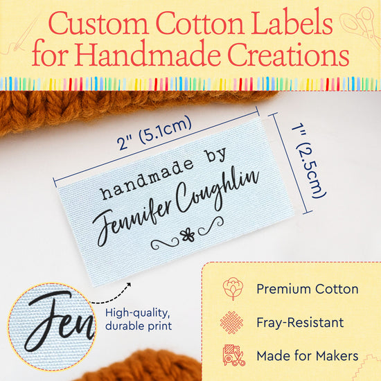 Flower Swirls (2"x1"-Cotton)
