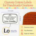 Frame Quote (2"x3" Cotton - 12 labels/set)