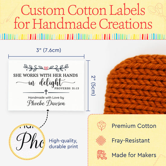 Crafted in Grace (2"x3"-Cotton)