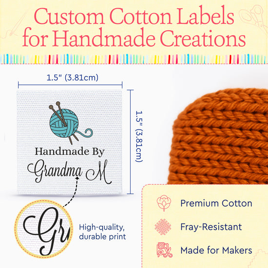 Knit Yarn Ball (1.5"x1.5"-Cotton)