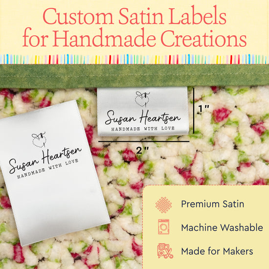 Sewing Icons Large Satin  (2" wide - Satin)