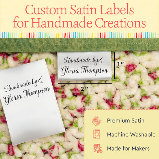 Sewing Needle Satin Set (2" wide - Satin)