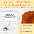 Holiday Treats with Fill in Blanks (2"x3" Cotton - 12 labels/set)