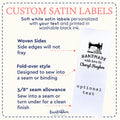 Sewing Machine (1.5" wide - Satin)