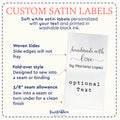 Signature with Love (1.5" wide - Satin)