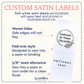 Circle Leaf (1.5" wide - Satin)
