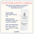 Floral Letter (1" wide - Satin)