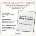 Small Handmade with Love (1.5" wide - Satin)