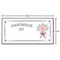 Wrapped in Flowers (1.5"x3"-Cotton)
