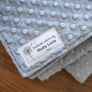 Custom cotton labels for clothing
