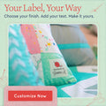 Cotton Crochet Yarn Ball (1.5"x1.5"-Cotton) crochet labels made by tags for crochet crochet tags personalized tags for crochet