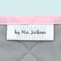 Cotton Modern With Love (2"x1"-Cotton) labels for handmade items
