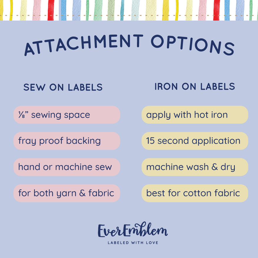 Faith Mixed Sewing label package by EverEmblem