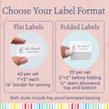 Cotton Floral Letter (2"x1"-Cotton) custom clothing labels sew on custom sew in tags custom sewing tags