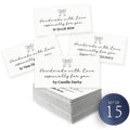 Cotton Signature Bow Tag (1.5"x3"-Cotton) custom cotton label, quilt label personalized, ideas for quilt labels, quilt labels sayings