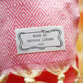 Cotton Snake Frame (1.5"x3"-Cotton) custom cotton label, quilt label personalized, ideas for quilt labels, quilt labels sayings