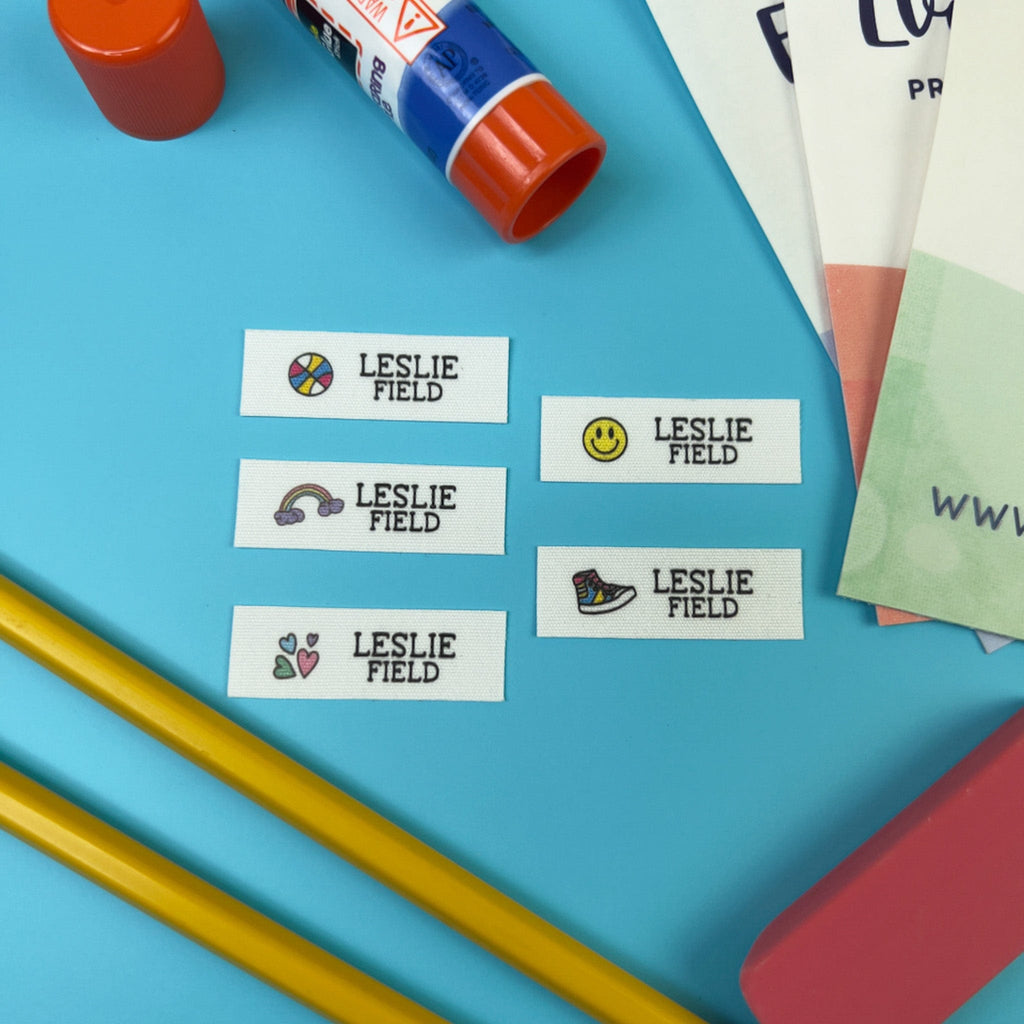 Back to School Labels Cotton Label Set - 0.5