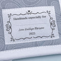 Cotton Swirl Accent Border with Fill in Blanks (2"x3" Cotton - 12 labels/set)