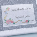 Cotton Thread and Flowers with Fill in Blanks (2"x3" Cotton - 12 labels/set)